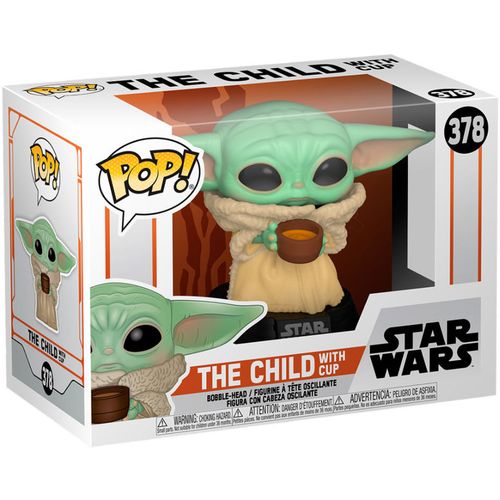 POP figure Star Wars Mandalorian The Child with Cup slika 3