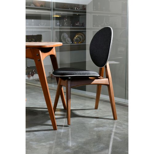 Woody Fashion Set stola i stolica (5 komada), Touch Wooden - Anthracite slika 4