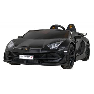 Licencirani auto na akumulator Lamborghini SVJ DRIFT - dvosjed - crni