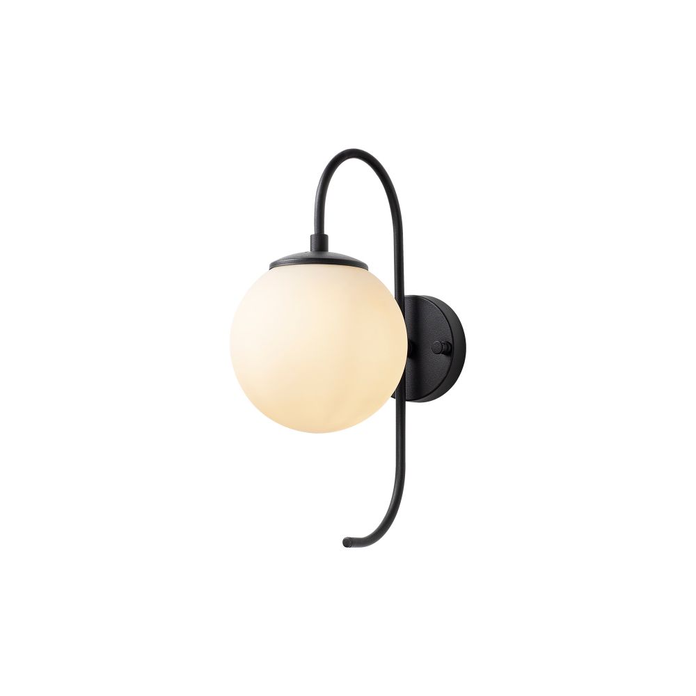 Jewel - 10555 Crna i Krem Zidna Lampa slika 5
