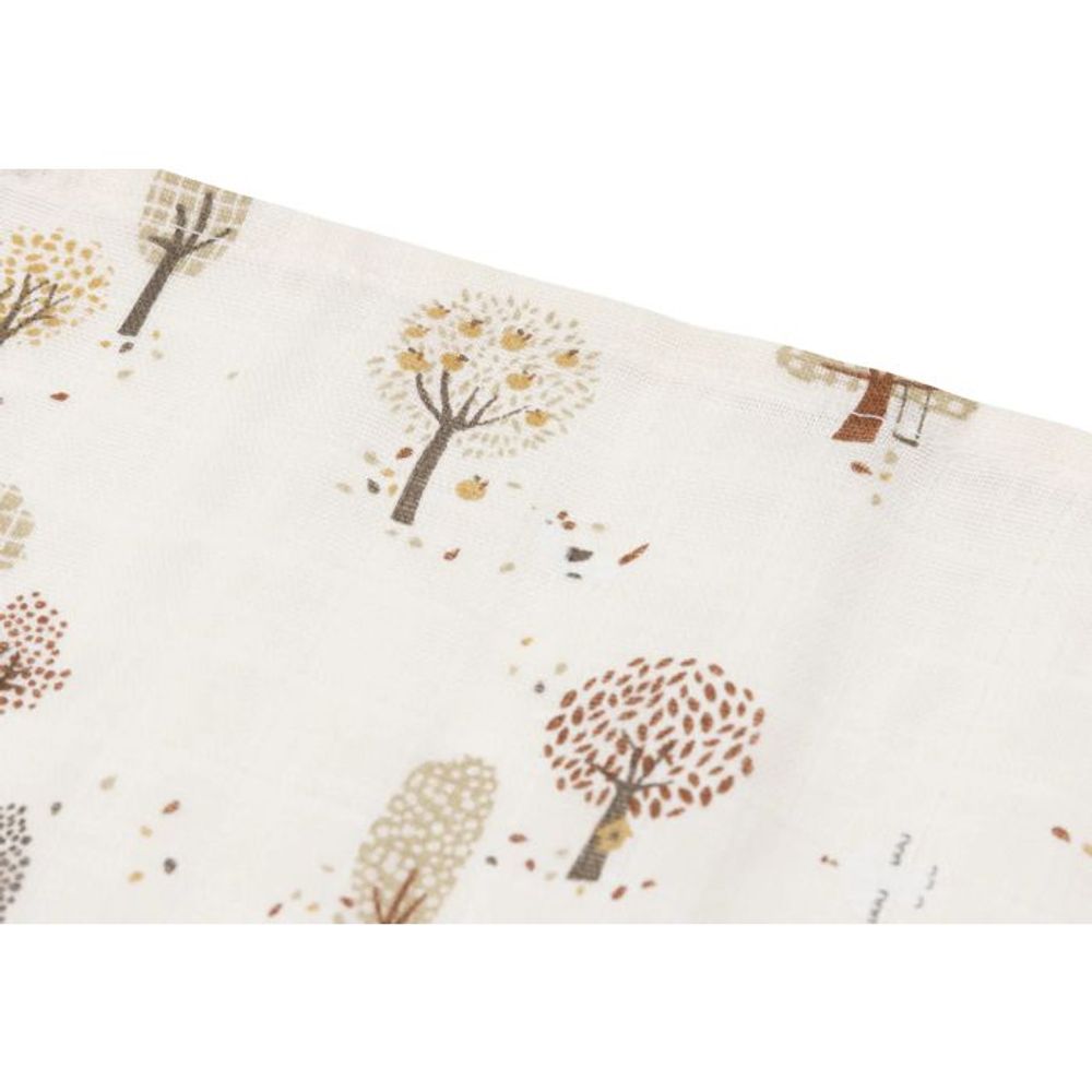 Jollein Muslin pelene Tiny Park 70x70cm, 3kom slika 3