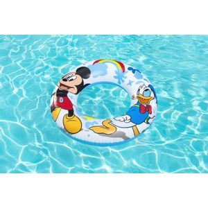 Mickey Mouse obruč za plivanje na napuhavanje 56 cm Bestway 91004