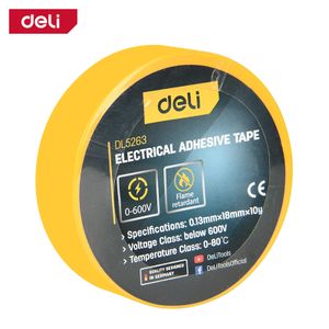 PVC izolir traka žuta DELI 18mmx10m EDL5263