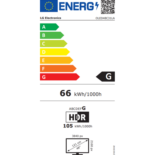 LG TV OLED48C31LA slika 2