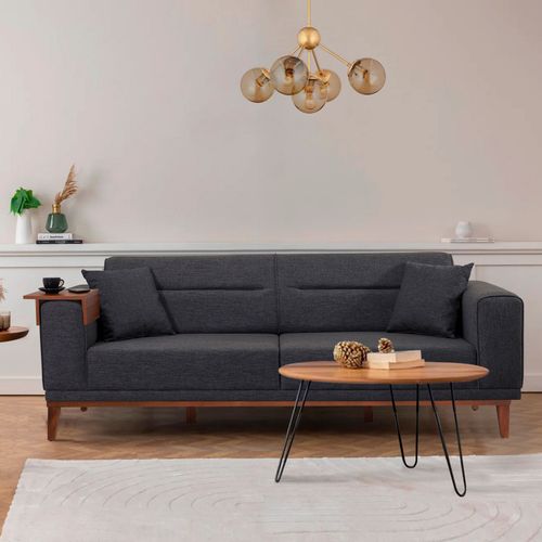 Atelier Del Sofa Garnitura s kaučem, Liones 1053 - Anthracite slika 3