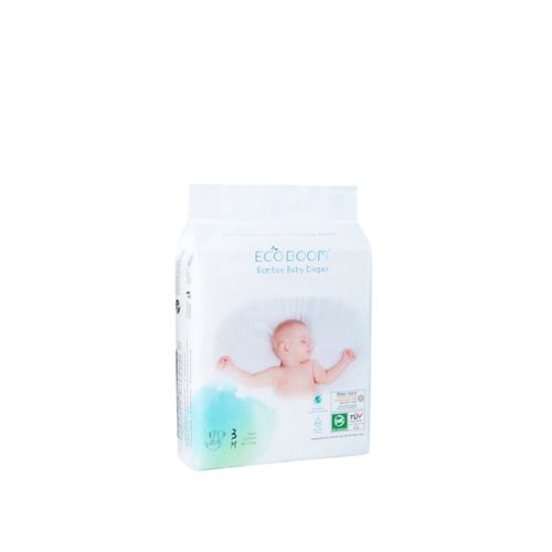 ECO BOOM jednokratne pelene za bebe/veličina M (3) (od 6-10kg) 74kom slika 1