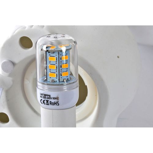 Stolna svjetiljka DKD Home Decor Bijela Porculan 25W 220 V LED Jednorog (26 x 14 x 25.5 cm) slika 2