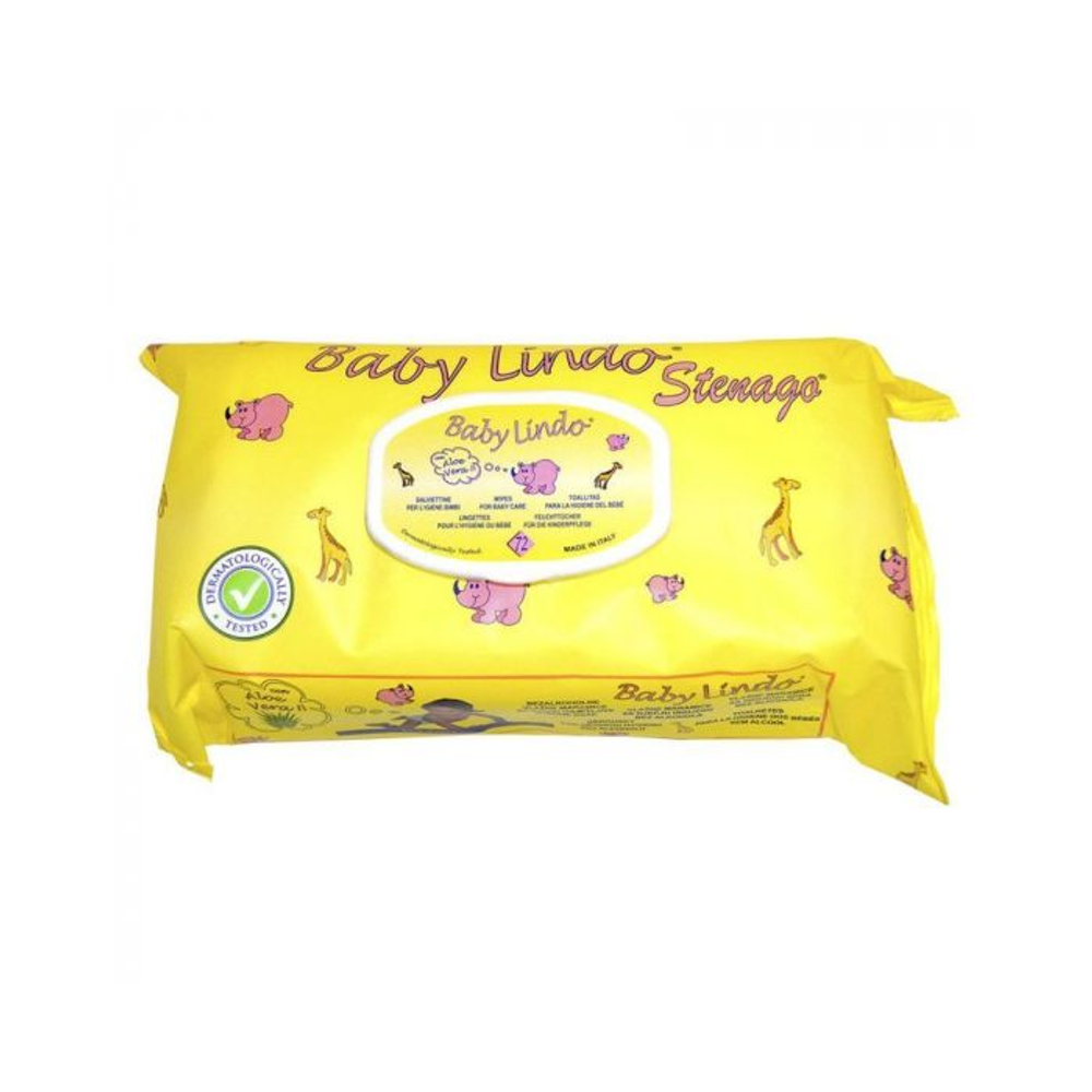 Baby Lindo vlažne maramice za bebe pop-up 72 kom slika 1