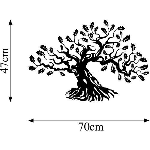 Wallity Metalna zidna dekoracija, Monumental Tree 11 slika 5