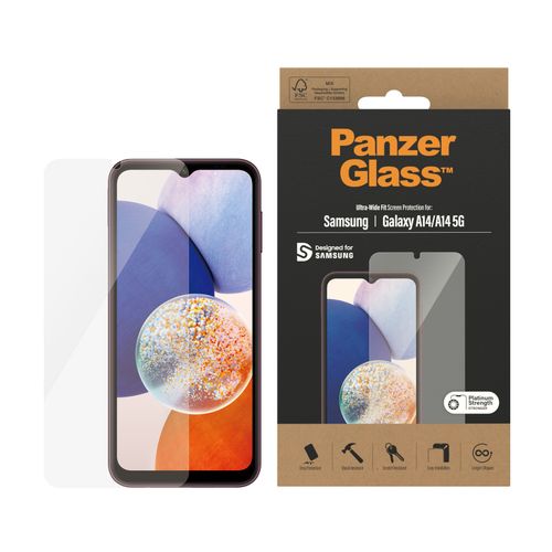 Panzerglass zaštitno staklo za Samsung Galaxy A14/A14 5G ultra wide fit  slika 1