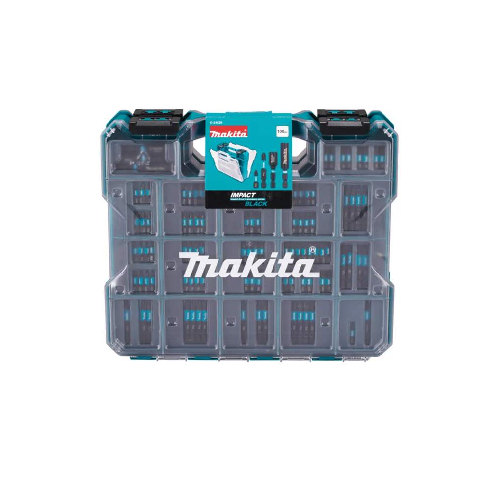 Makita – Set bitova Impact Black E-24826, 100 dijelova slika 1