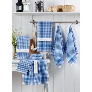 Hermia PÃ¶tikareli - Blue Blue
White Wash Towel Set (10 Pieces)