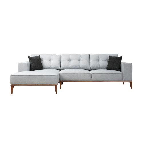 Atelier Del Sofa Montana Corner Left (Chl+3R) Svetlosivi Ugao Kauč-Krevet slika 4