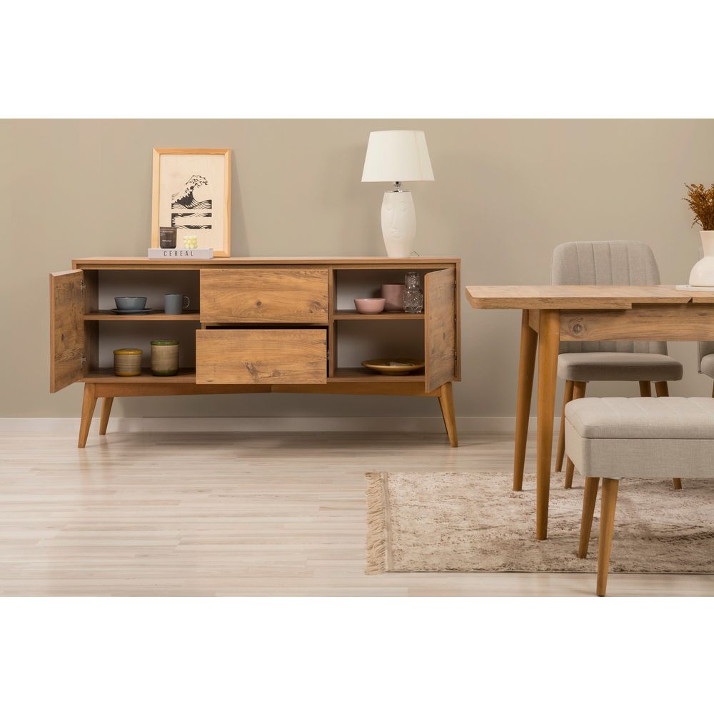 Vina Bench 04 1005 - Set za Trpezariju od Atlantik Borovine slika 6