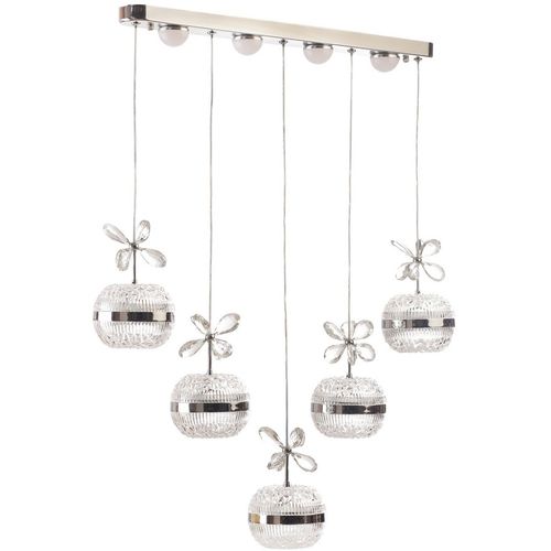 Prenses 8727-3 Chrome Chandelier slika 2