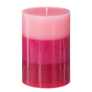 Atmosphera sveća nina 6,5x10 cm vosak tamno roza