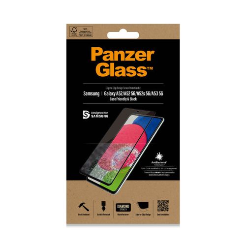 PanzerGlass zaštitno staklo Case Friendly AB za Samsung Galaxy A52/A52 5G/A52s/A53 5G slika 4