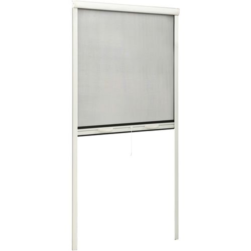 Zaslon protiv insekata za prozore bijeli 70 x 150 cm slika 3