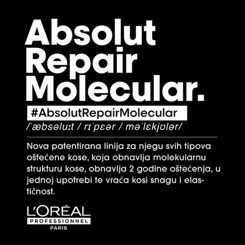 L'Oréal Professionnel Paris Serie Expert Absolut Repair Molecular Šampon 300ml slika 5