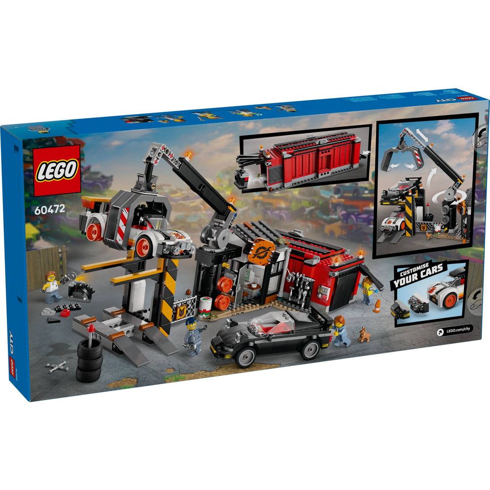 LEGO 60472 Odlagalište automobila slika 11