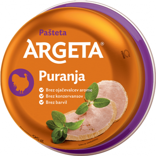 Argeta Pureća pašteta 95g  slika 1