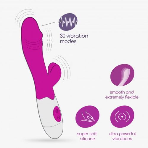 CRUSHIOUS LOLLIPOP RABBIT VIBRATOR WITH WATERBASED LUBRICANT INCLUDED slika 6