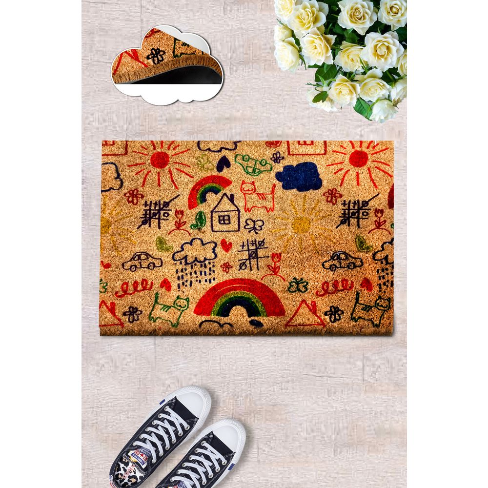 Coco Pingis Mat Multicolor Coco Doormat slika 1