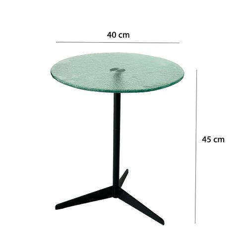 Solis 40 - Transparent, Black Transparent
Black Side Table slika 8