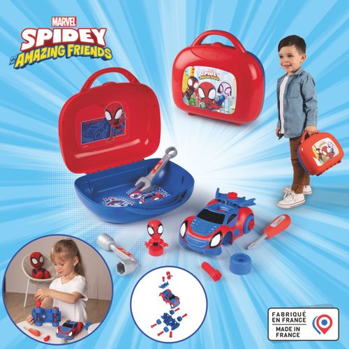 SMOBY Spidey set automobil u kovčegu 360905 slika 8