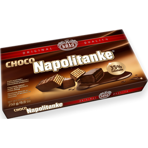 Kraš Choco Napolitanke 250 g