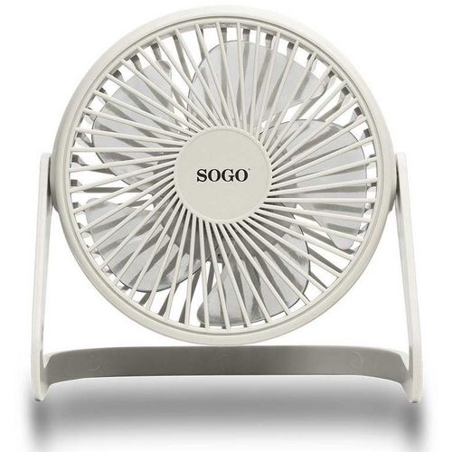 SOGO Mini ventilator, USB, 5", 5W, crni slika 1