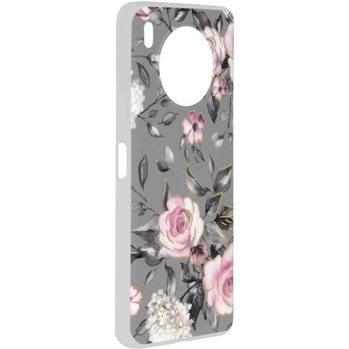 Techsuit Marble Series maska za Huawei Nova 8i Bloom of Ruth Gray slika 2