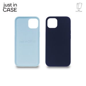 2u1 Extra case MIX PLUS paket TAMNO PLAVI za iPhone 13