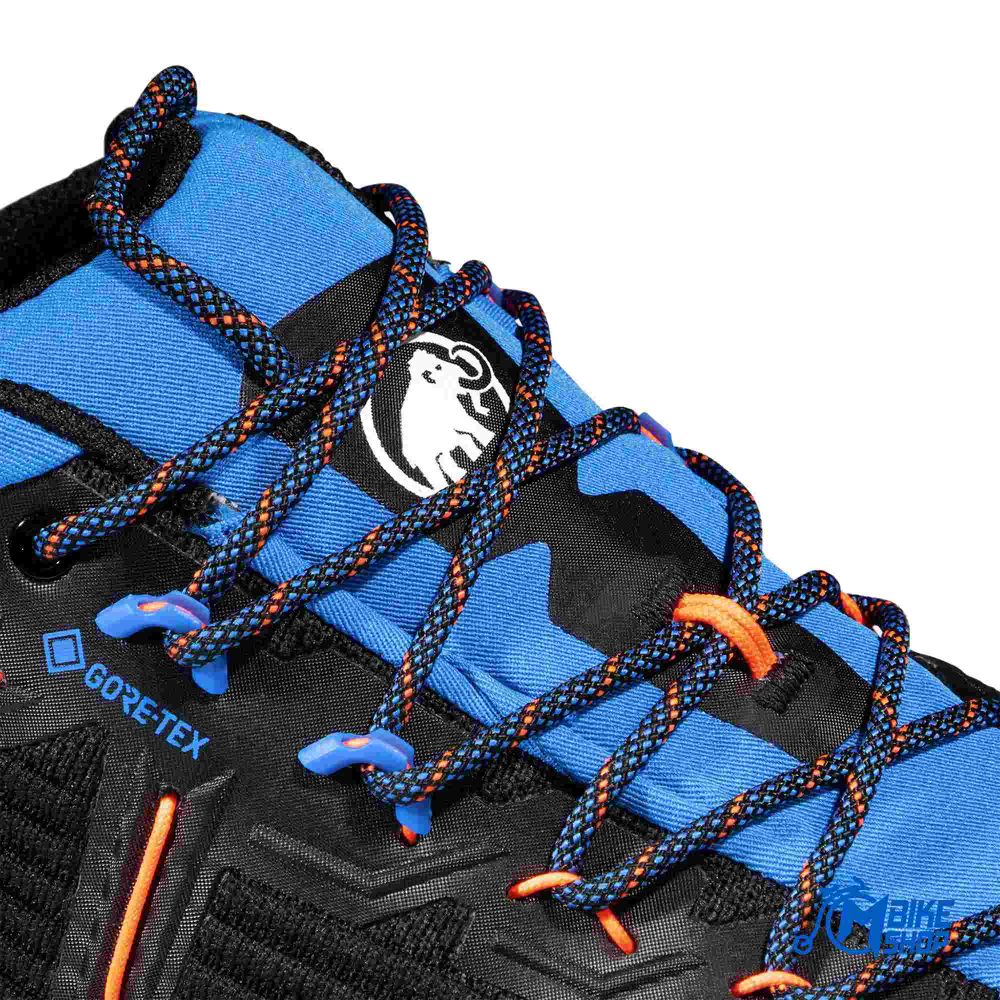 Mammut Muške patike Alnasca Knit III Low GTX Men Black Glacier/Blue slika 7