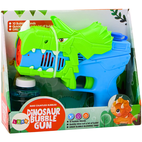 Plavo - zeleni pištolj s mjehurićima - Dinosaur slika 4