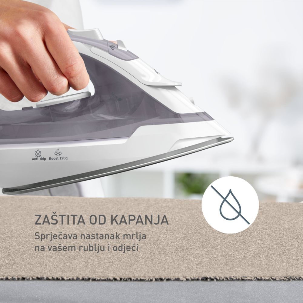 Tefal parno glačalo FV2C43E0 Steam Iron Virtuo 30 slika 6