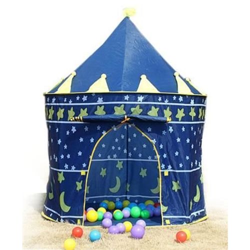 Dječji šator za igru "Castle" - plavi slika 1