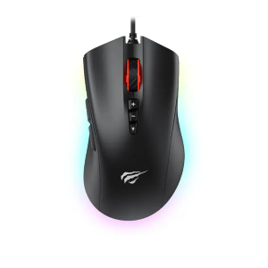 HAVIT GAMENOTE MIŠ PROGRAMMABLE LED HV-MS1040 RGB USB crni