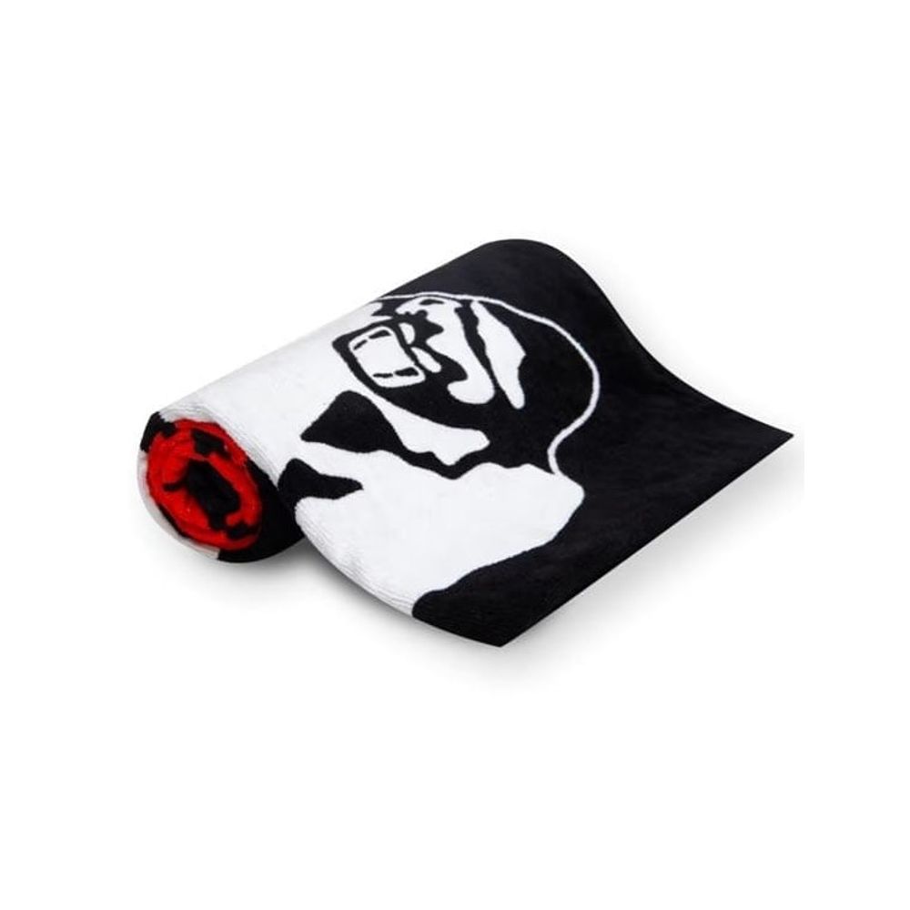 Gorilla Wear CLASSIC Peškir za teretanu, Crno/Crveni slika 2