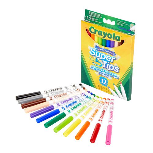 Crayola Markeri Supertips 12 Kom slika 3