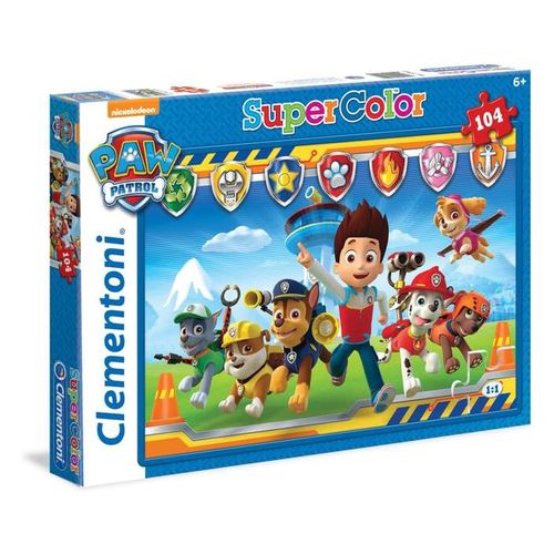 Clementoni puzzle 104 kom crtani junaci SORT slika 3