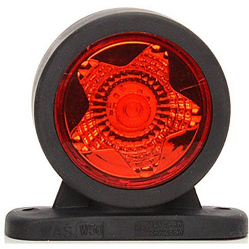 SecoRüt bočna svjetiljka za označavanje rubova otvoreni kraj kabela odsevno svjetlo sa strane, lijevo, desno 12 V, 24 V bijela, crvena slika 2