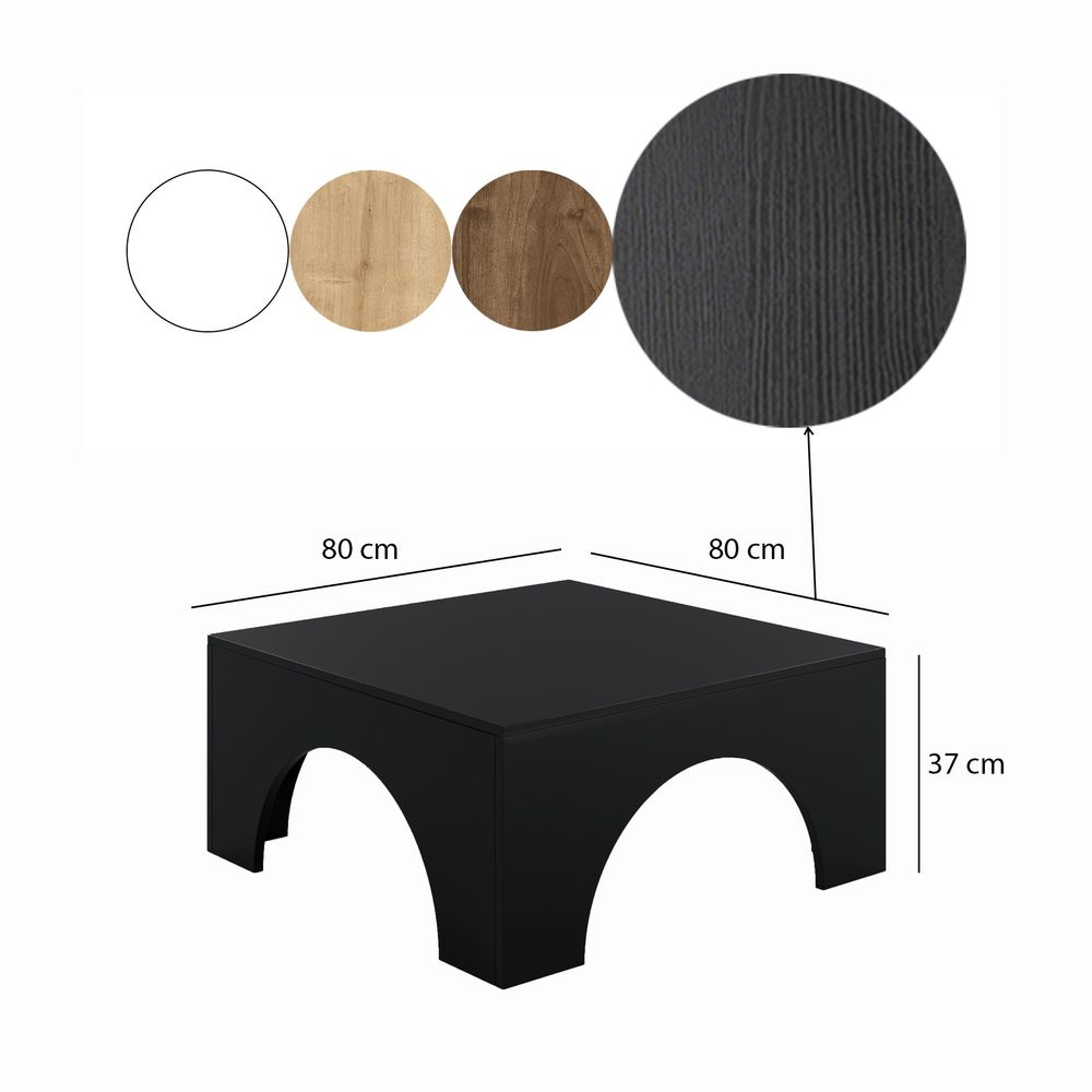 Stol za kafu Collesium Black slika 6