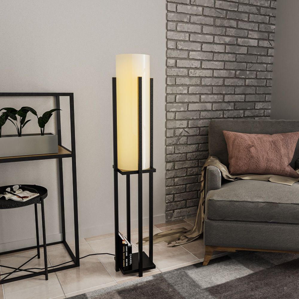 Lampa za Police - Crna Podna Lampa 8125 slika 2