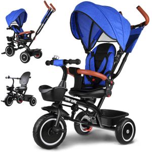 Tricikl Tiny Bike 3u1 – Blue