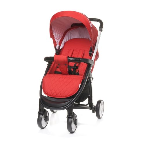 4BABY kolica Atomic Red + Maxi Cosi adapteri slika 1