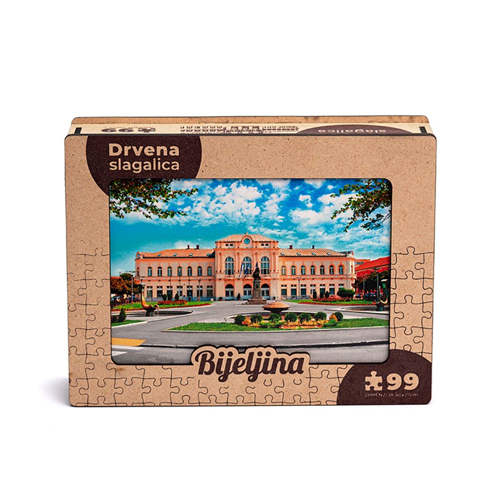 Vrabac Puzzle drvene grad Bijeljina slika 2