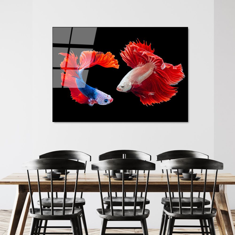 UV-167 Dekorativna Slika na Kaljenom Staklu, 70 x 100 cm, Višebojna slika 2