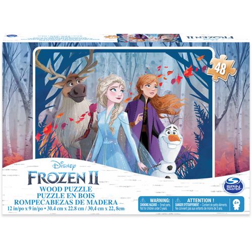 Frozen 2 drvene puzzle - 48 komada slika 1