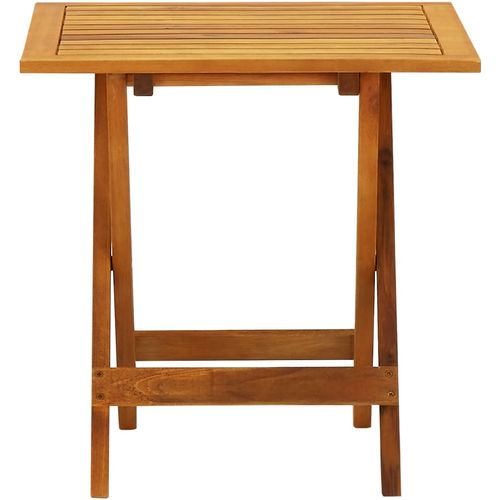 Bistro stol 46 x 46 x 47 cm masivno bagremovo drvo slika 29
